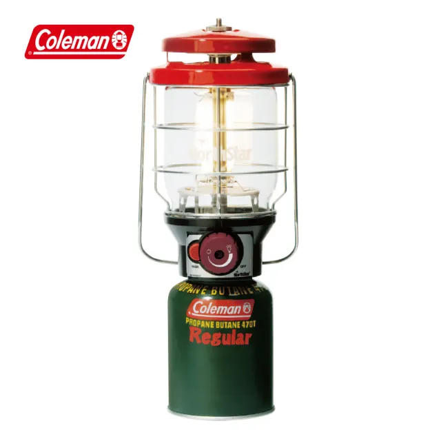 【Coleman】2500北極星瓦斯燈 / 紅色(CM-5521JM000)