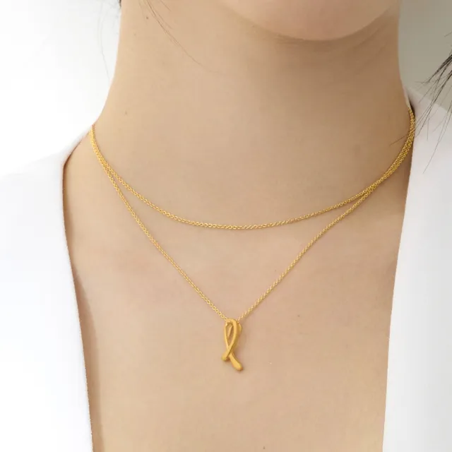 【Just Gold 鎮金店】圓夢 黃金吊墜(不含鍊)