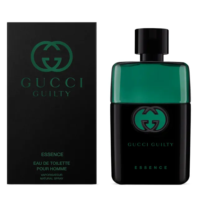 【GUCCI 古馳】GUILTY ESSENCE 罪愛真摯男性淡香水90ml(專櫃公司貨)