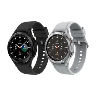 【SAMSUNG 三星】A+級福利品 Galaxy Watch4 Classic R890 WIFI 46mm(高質感旋轉錶圈/錶帶隨機出貨)