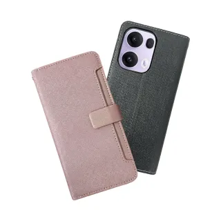 【CASE SHOP】OPPO Reno 13 / Reno 13 Pro 前收納側掀皮套(內襯卡片夾層 翻蓋站立)