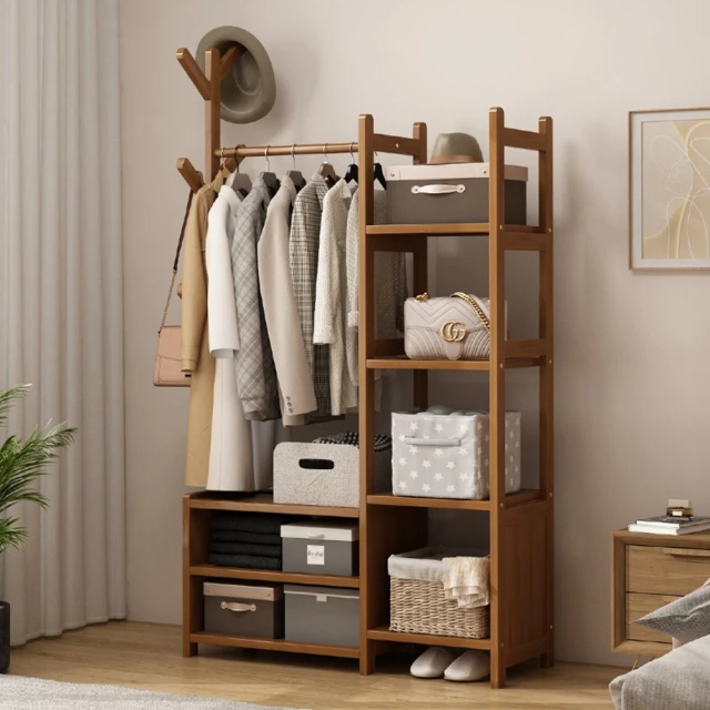 致尚辦公 加厚鋼架 160前帘(頂天立地架 衣帽架 防塵衣櫃