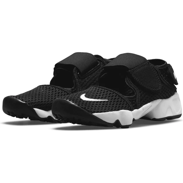 NIKE 耐吉 休閒鞋 童鞋 兒童 中大童 運動鞋 忍者鞋 魔鬼氈 RIFT GS/PS BOYS 黑 322359-014