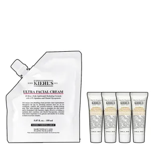 【Kiehl’s 契爾氏】官方直營 冰河醣蛋白保濕霜補充包 150ml(Kiehl’s)