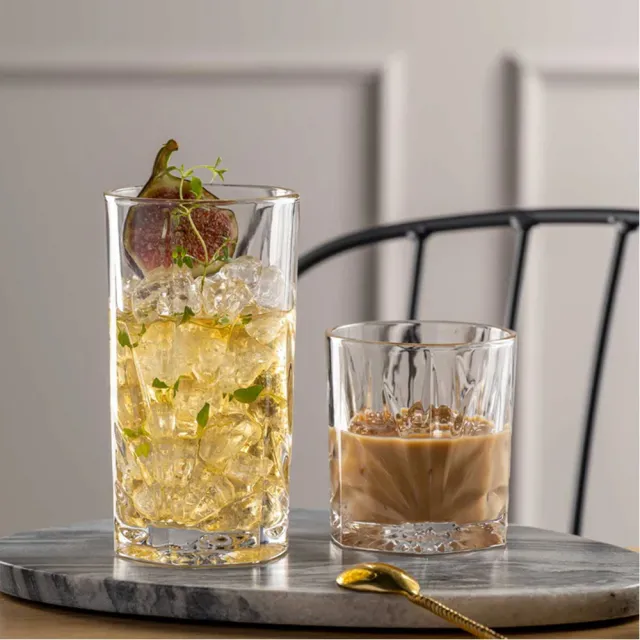 【LEONARDO 里歐】CAPRI卡布里光芒威士忌杯220ml*4入組(酒杯/品酒/烈酒/水杯/送禮)