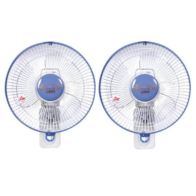 【雙星】14吋單拉壁掛扇(TS-1408/兩入組)