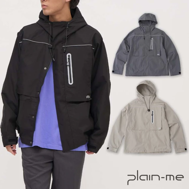 plain-me 限定價 ALL IN 防潑水風衣外套4.0(男款/女款 共4色 防風 外套 休閒外套)