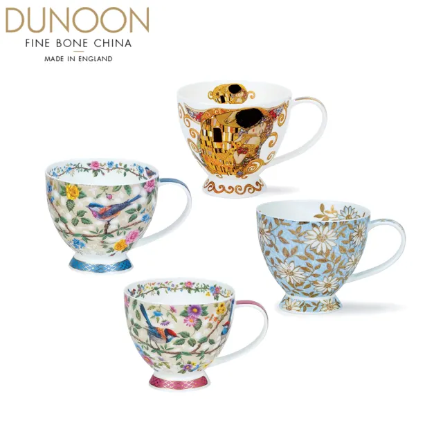 【DUNOON】Skye杯型骨瓷馬克杯-450ml(100%英國製 居禮名店獨家代理)