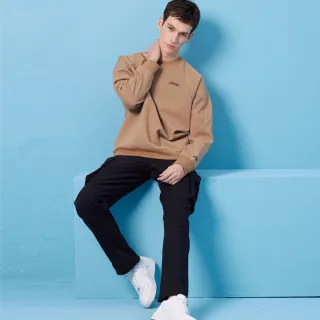 【JEEP】男裝 立體多口袋工裝長褲(黑色)