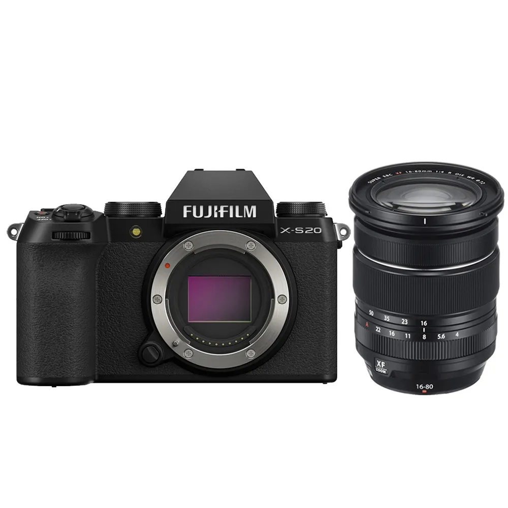 【FUJIFILM 富士】X-S20+16-80mm變焦鏡組(平行輸入-)
