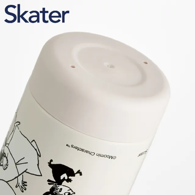 【Skater】不鏽鋼直飲水瓶 580ml 嚕嚕米(外帶杯 附掛繩)