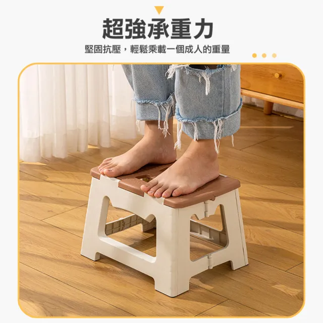 【Fameli】S號 日系可愛貓咪折疊椅 加厚穩固(椅凳 板凳 折合椅 露營椅)