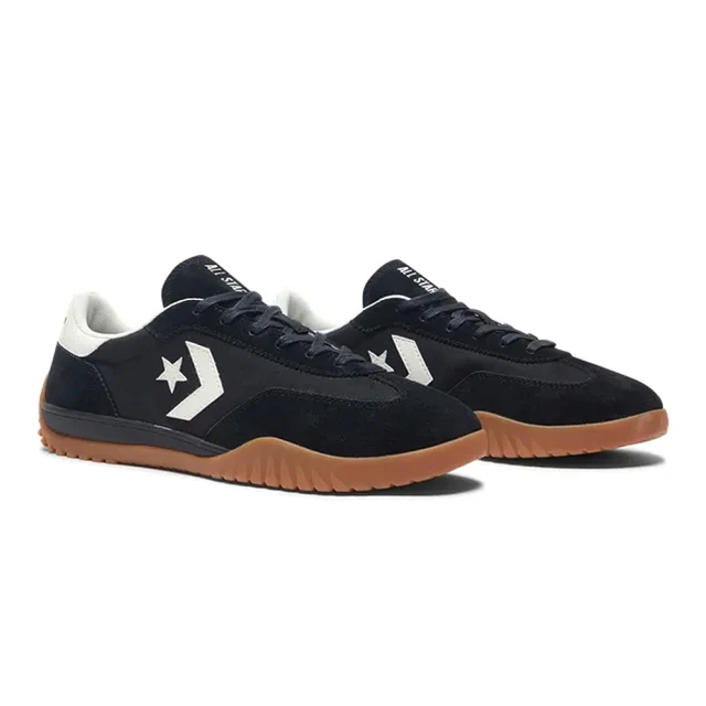 CONVERSECONVERSE 休閒鞋 男鞋 女鞋 德訓鞋 麂皮 RUN STAR TRAINER OX 黑 A08263C