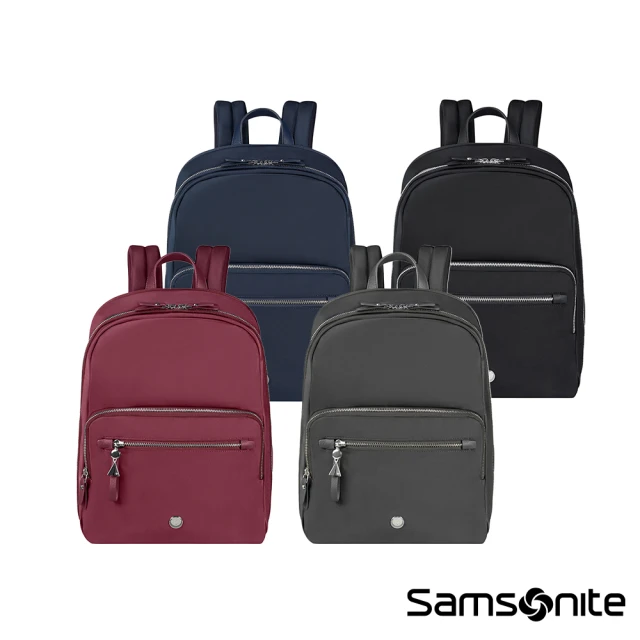 Samsonite 新秀麗 Samsonite新秀麗 KARISSA EVO 商務簡約時尚筆電後背包14.1吋(多色可選)