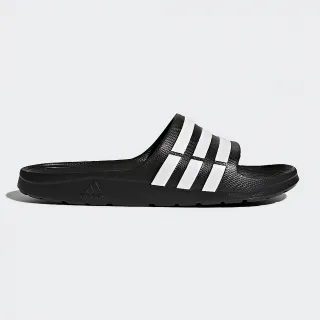 【adidas 愛迪達】拖鞋 男鞋 女鞋 運動 DURAMO SLIDE 黑 G15890