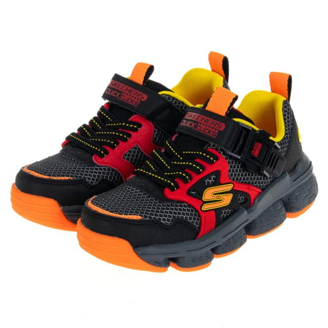 SKECHERS 男童系列 男童鞋 LUNNIX(402360LBKRD)