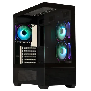 【BitFenix 火鳥】CETO Basic ATX 電腦機殼(黑色)