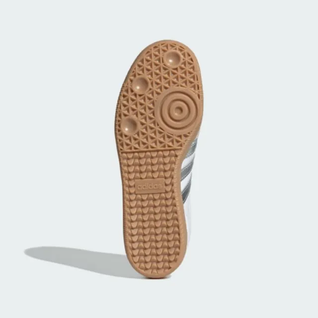 【adidas 愛迪達】休閒鞋 女鞋 運動鞋 德訓鞋 SAMBA OG W 白銀 JI2725