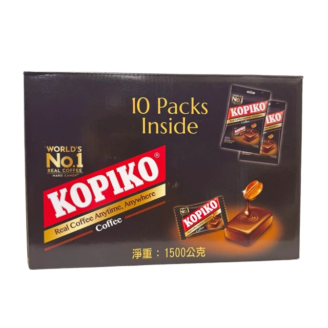 美式賣場 KOPIKO 咖啡糖 分享組(150g X 10入)