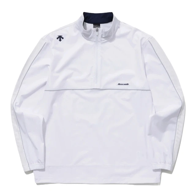 DESCENTE SPORTY LOOSE FIT LONG SLEEVE ANORAK 男士 運動上衣(白色)