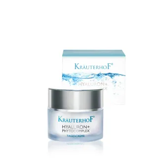 【德國 草本莊園KRAUTERHOF】玻尿酸植萃精華日霜50ml(保濕、緊緻、改善暗沉、深層修護)
