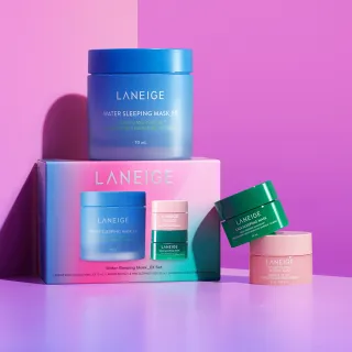 【LANEIGE 蘭芝】超能亮睡美人面膜70ml 聖誕禮盒(保濕 美白 官方直營)