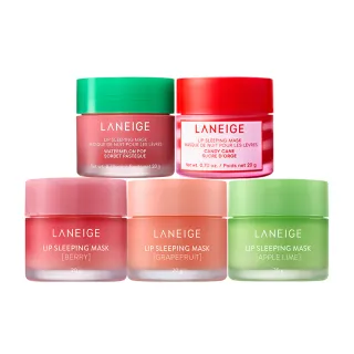 【LANEIGE 蘭芝】睡美人極萃滋養晚安唇膜 20g(護唇膏 潤唇膏 聖誕禮物 禮盒 官方直營)