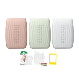 【FUJIFILM 富士】instax mini Link3 手機印相機 原廠公司貨(水晶殼10張底片超值組合)