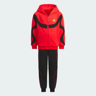 【adidas 愛迪達】CNY 運動套裝 兒童 JM5845