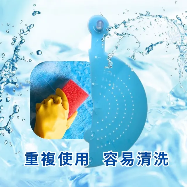 【金德恩】吸盤漏斗廚餘濾網(水槽過濾網架 湯水分離 廚餘濾網 菜渣瀝水 瀝水架 過濾架)