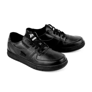 【PUHU 彪琥】拼接款潮流休閒鞋-女款黑(100%MIT 日常穿搭)