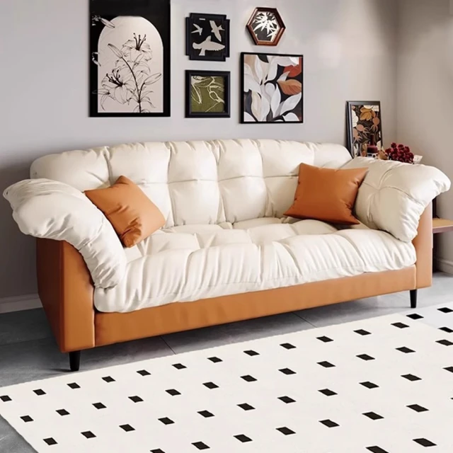 hoi! 好好生活 預購60天★林氏木業琴鍵律動頭層牛皮五人