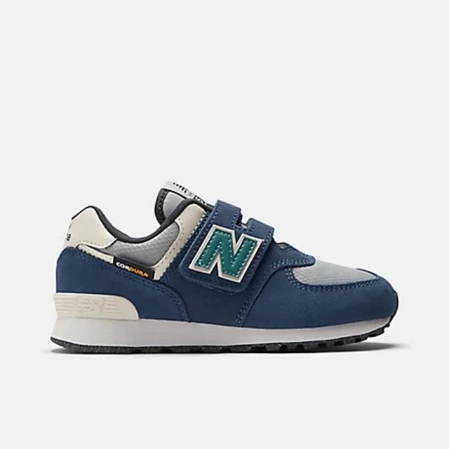 NEW BALANCE NB 574 童鞋 休閒鞋 休閒鞋 親子鞋 中大童 藍色(PV574SOA-W)