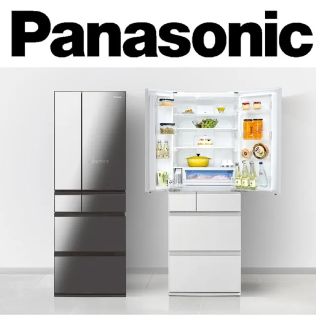 Panasonic 國際牌】日本製一級520公升無邊框鏡面6門電冰箱(NR-F521HX