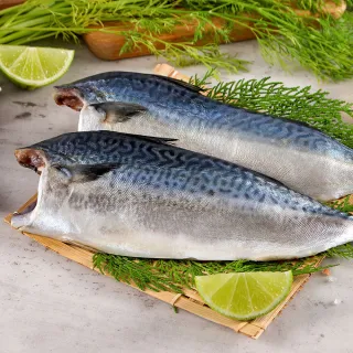 【究好味】南方澳兩片切鯖魚30片(無加鹽/薄鹽)