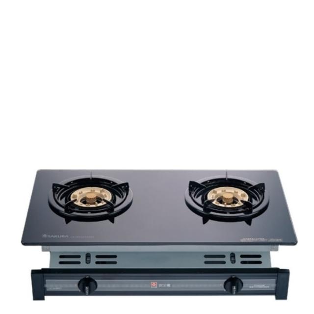 【SAKURA 櫻花】全省安裝 雙口嵌入爐 瓦斯爐(G-6500KG基本安裝)