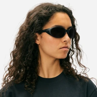 【Oakley】Eye Jacket&trade; Redux 運動太陽眼鏡(OO9438-01 Prizm Grey 鏡片)