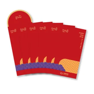 【多立康】多立康健康福運紅包袋(6入/袋)