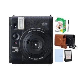 【FUJIFILM 富士】instax mini 99 拍立得相機 原廠公司貨(送皮套20張底片組合)
