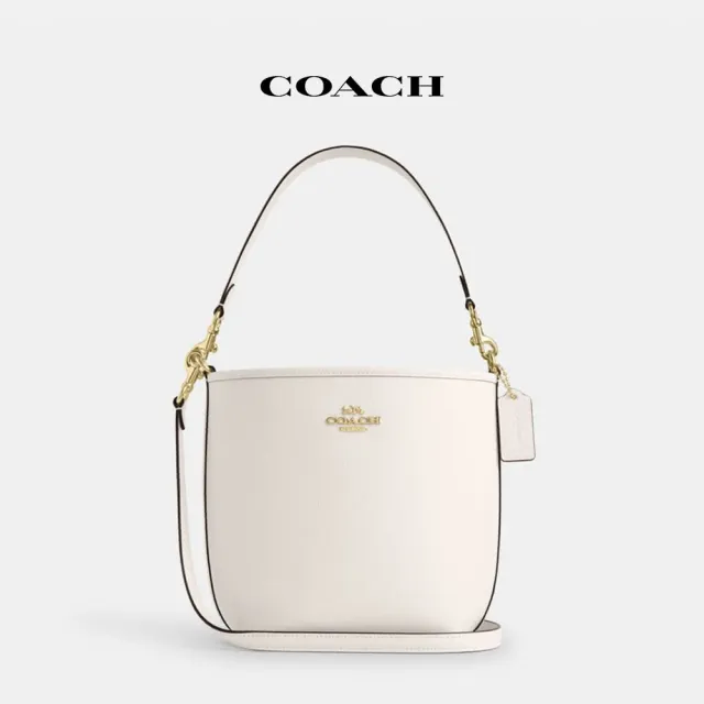 【COACH】蔻馳官方直營 MOLLIE/FAYE/CITY 托特包 肩背包 斜背包 水桶包 老花 交換禮物 贈禮(多色可選)