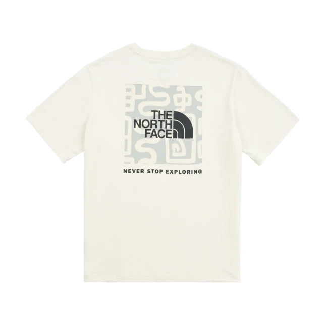 The North Face 北臉 短袖上衣 男 女 中性 U LNY SS RLX TEE 米白 NF0A8CFUQLI