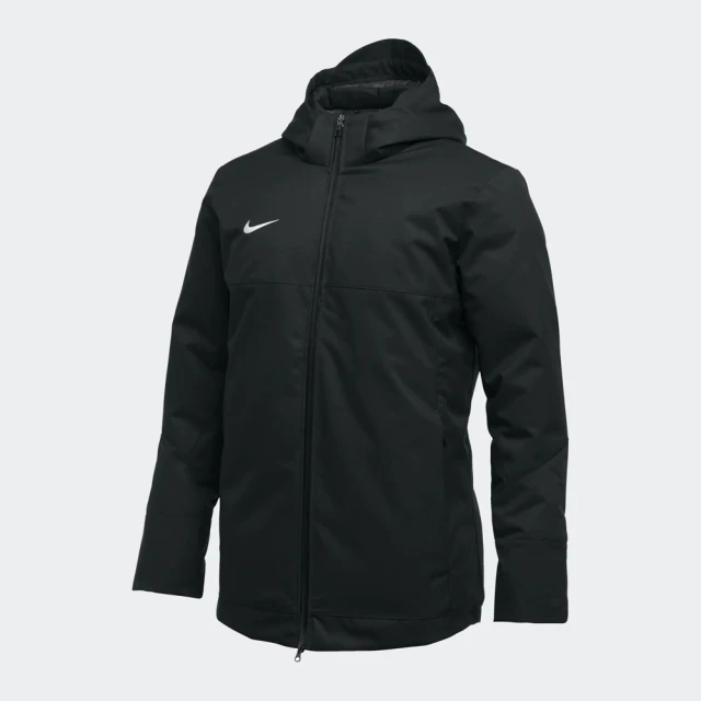 NIKE 耐吉 羽絨外套 Parka Jacket 美版 黑色 大衣 戶外 運動 穿搭 保暖 防風 防潑水(915036-010)