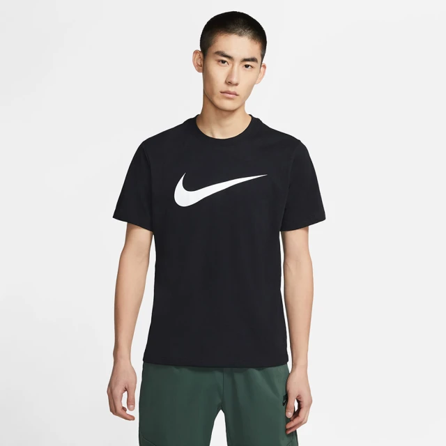 NIKE 耐吉 短袖上衣 男 AS M NSW TEE ICON SWOOSH 黑 DC5095-010(3S3693)