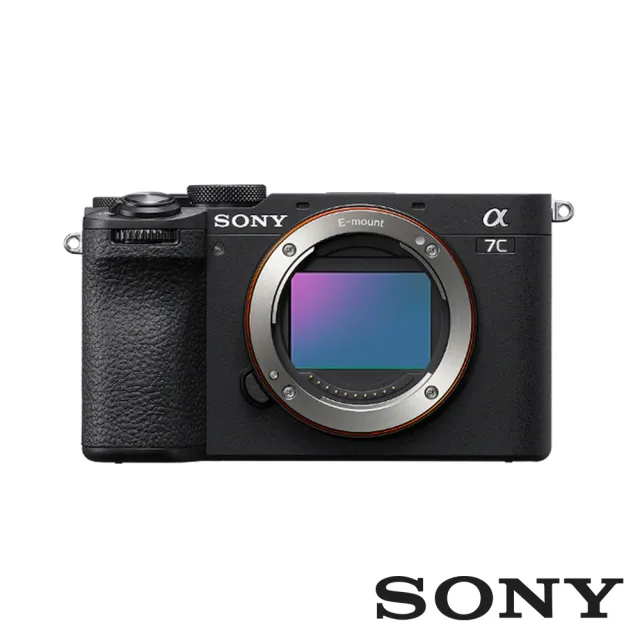 【SONY 索尼】Alpha 7C II 全片幅混合式小型相機 ILCE-7CM2 黑/銀 單機身(公司貨 保固18+6個月)