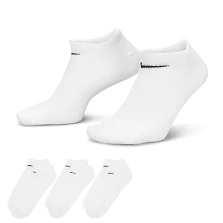 【NIKE 耐吉】襪子 踝襪 短襪 運動襪 3雙組 U NK EVERYDAY LTWT NS 132 白 SX7678-100