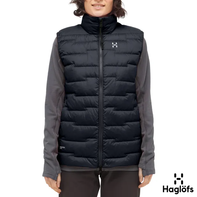【Haglofs】女 Roc Flash Down 羽絨背心(黑色)