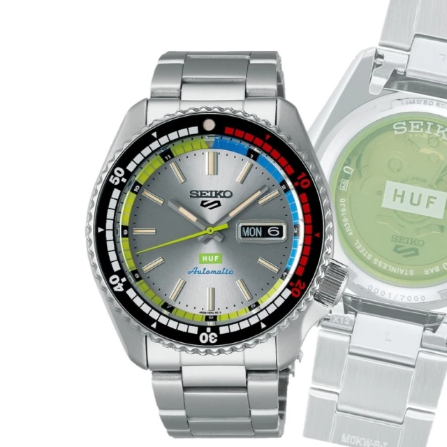 SEIKO 精工 5 Sports 賽車旗幟 SKX 復刻機