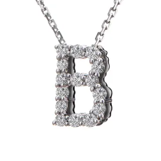 【Just Diamond】鎮金店 18K金 Love Words-任選 鑽石吊墜(不含鍊)