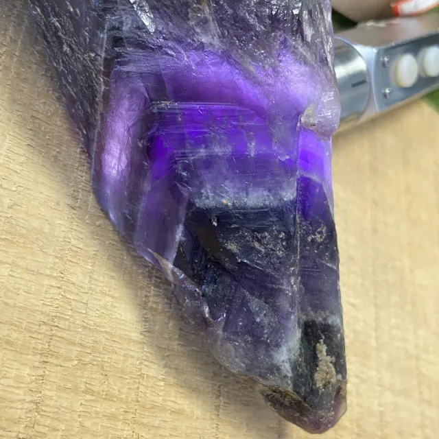 【Cozy 世界水晶原礦與茶】雅典娜紫晶骨幹 04-1(幫助人們打開智慧與力量的大門)