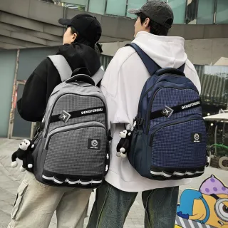 【MoodRiver】雙11 獨特拼接 背包 後背包 雙肩包 男生包包 書包 旅行背包 筆電後背包 大學生背包